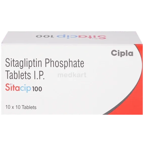 sitacip 100mg tablet 10's